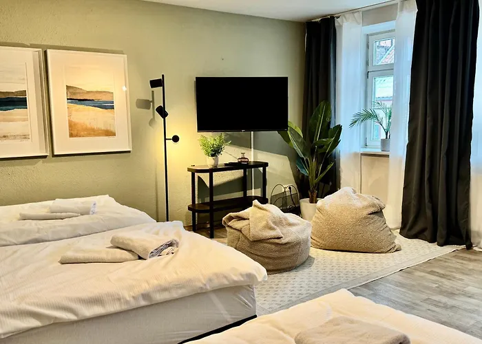 מלון דירות Gina - Apartmenthaus Im Zentrum Von קדלינבורג